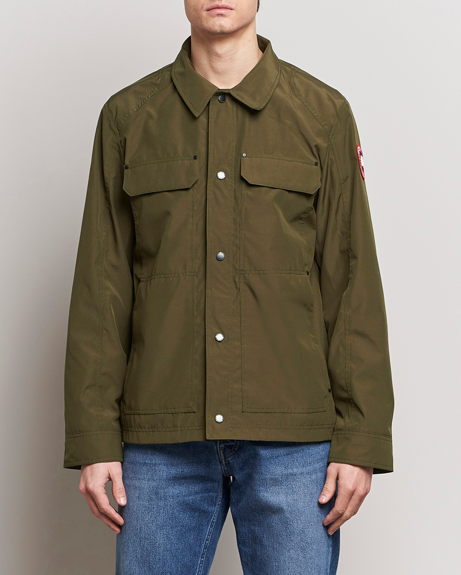 Homme | Manteaux Et Vestes | Canada Goose | Burnaby Chore Coat Military Green