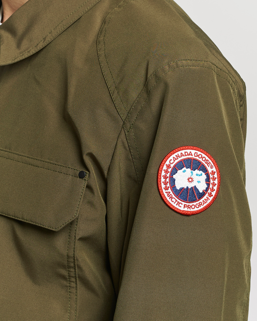 Homme | Manteaux Et Vestes | Canada Goose | Burnaby Chore Coat Military Green