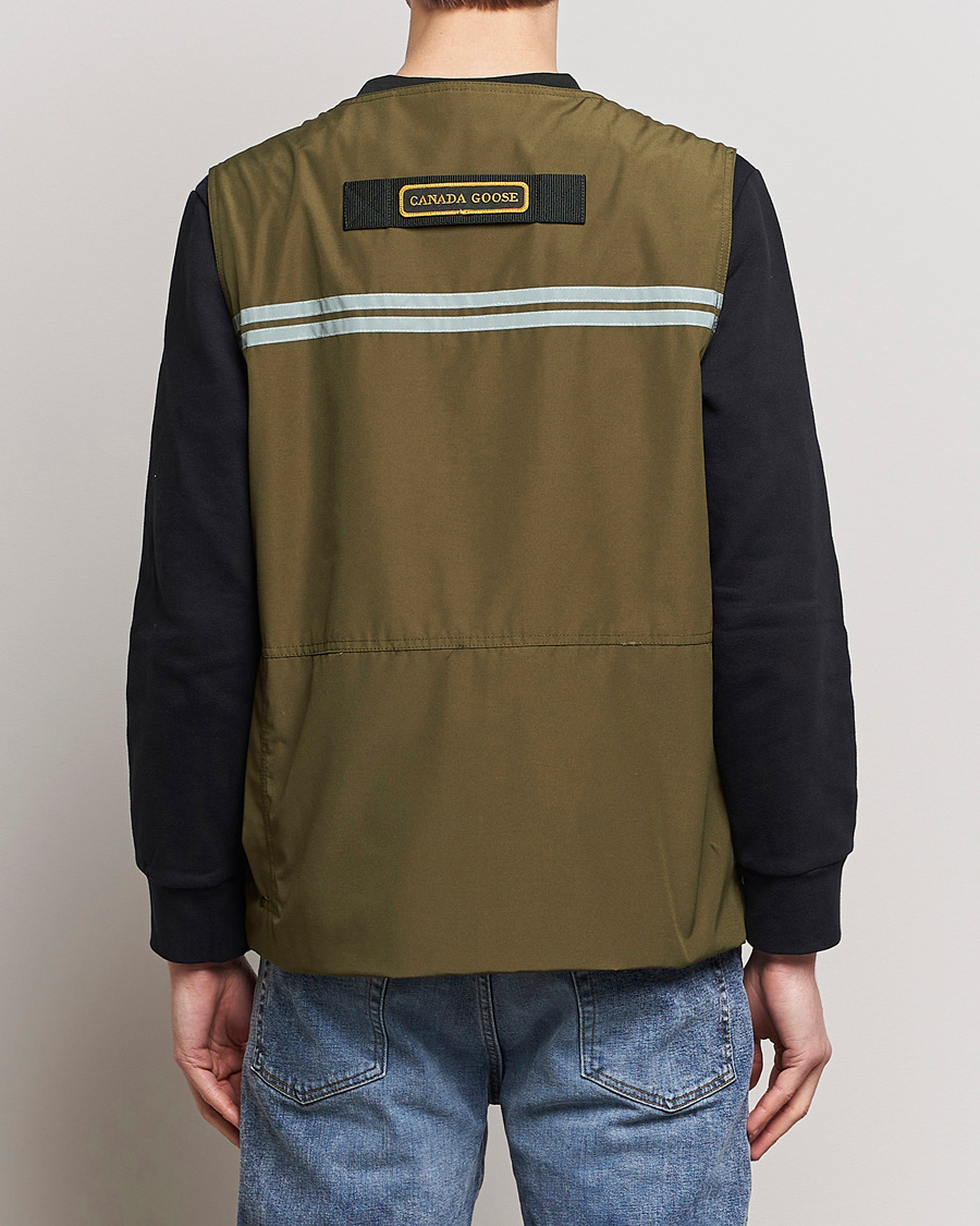 Homme | Manteaux Et Vestes | Canada Goose | Canmore Vest Military Green