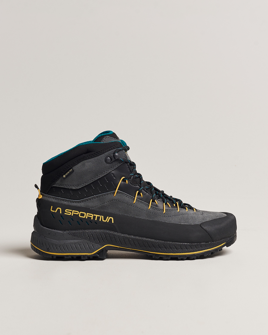 Homme | La Sportiva TX4 EVO Mid GTX Hiking Boots Carbon/Bamboo | La Sportiva | TX4 EVO Mid GTX Hiking Boots Carbon/Bamboo