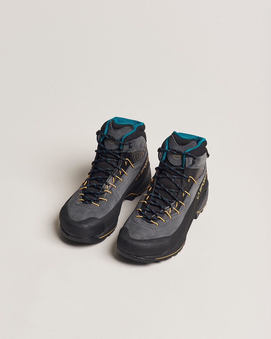 Homme | La Sportiva TX4 EVO Mid GTX Hiking Boots Carbon/Bamboo | La Sportiva | TX4 EVO Mid GTX Hiking Boots Carbon/Bamboo