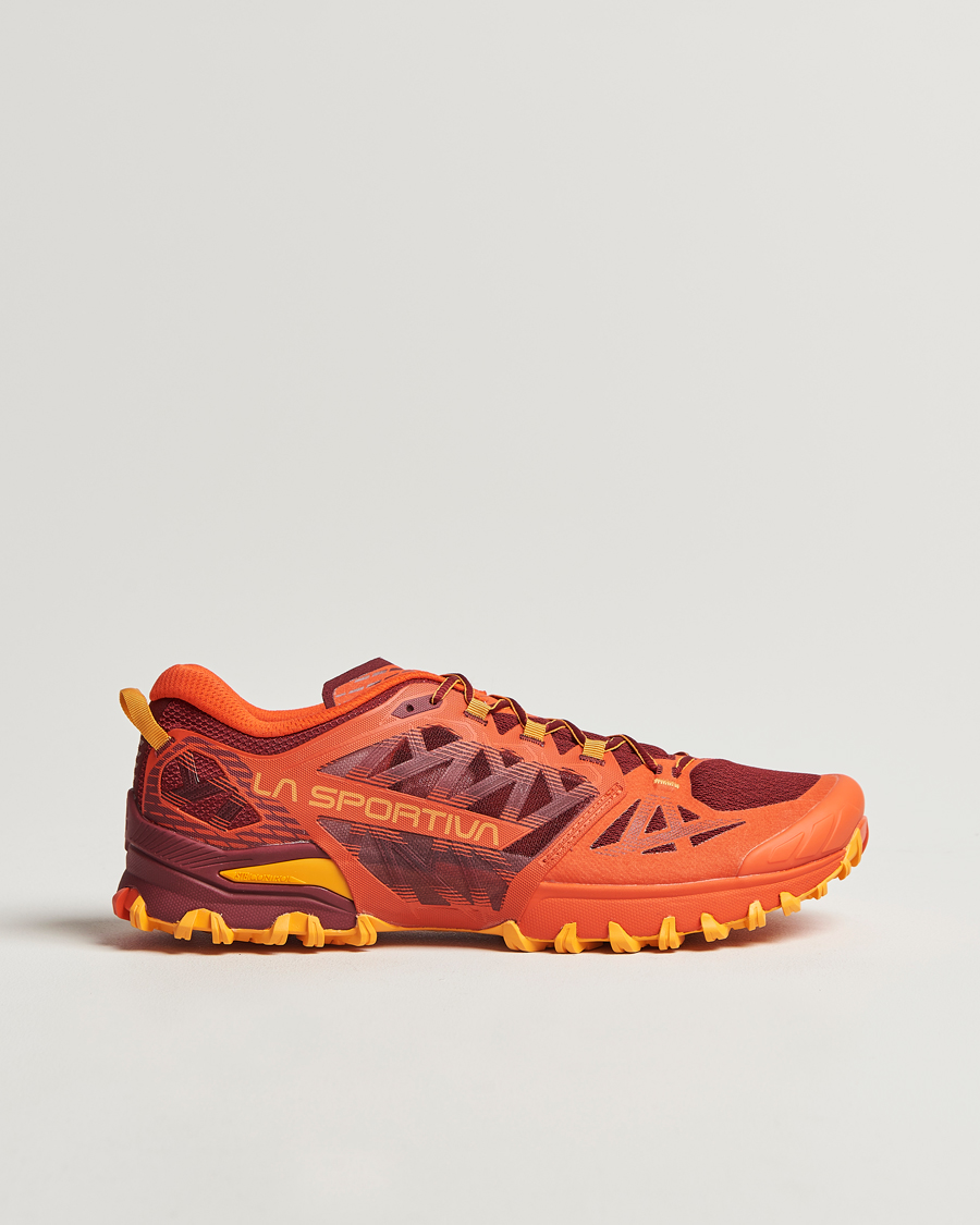 Homme | La Sportiva Bushido III Trail Running Sneakers Cherry Tomato | La Sportiva | Bushido III Trail Running Sneakers Cherry Tomato