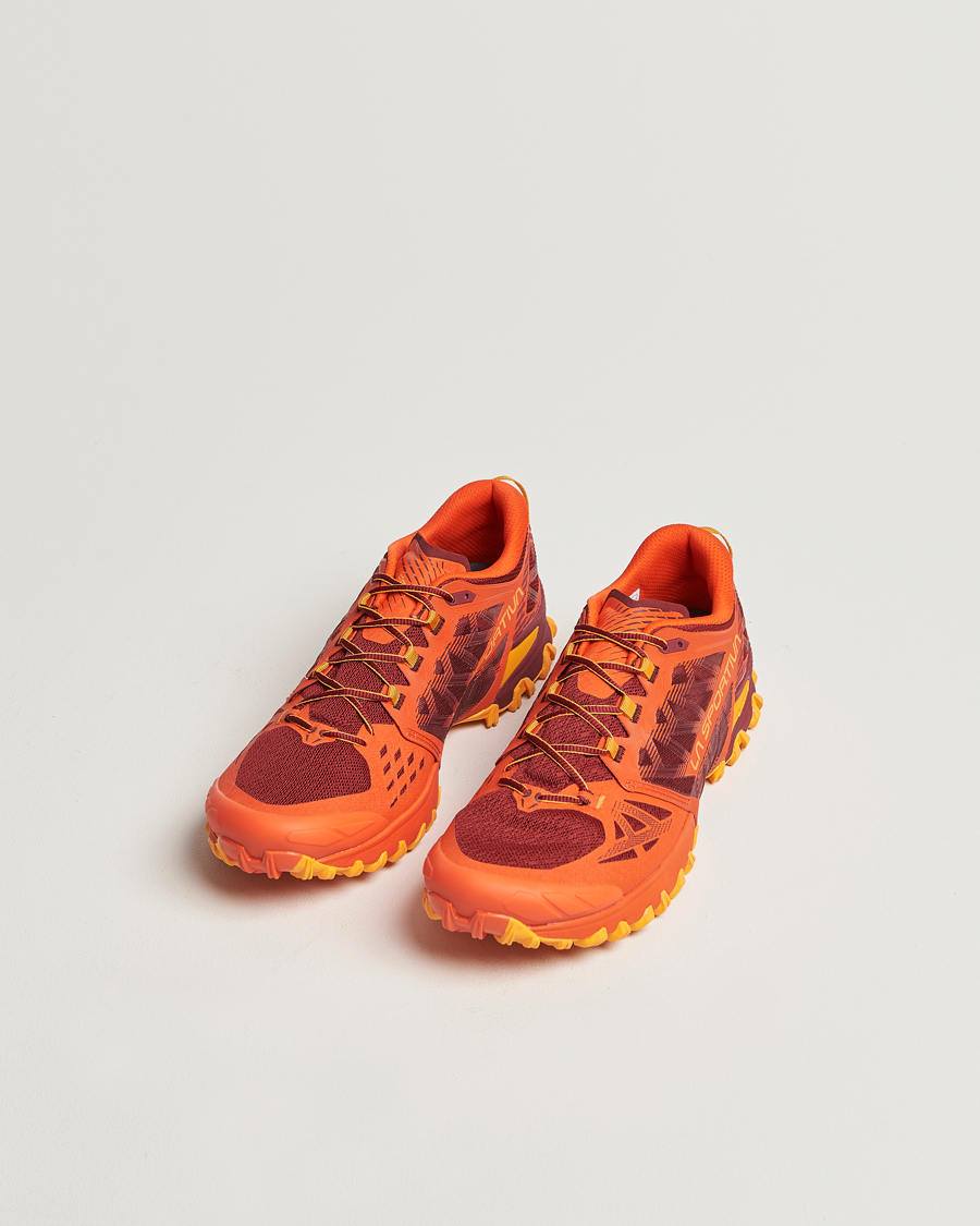 Homme | La Sportiva Bushido III Trail Running Sneakers Cherry Tomato | La Sportiva | Bushido III Trail Running Sneakers Cherry Tomato
