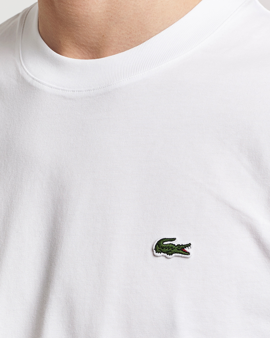 Heren | T-shirts | Lacoste | Crew Neck T-Shirt White