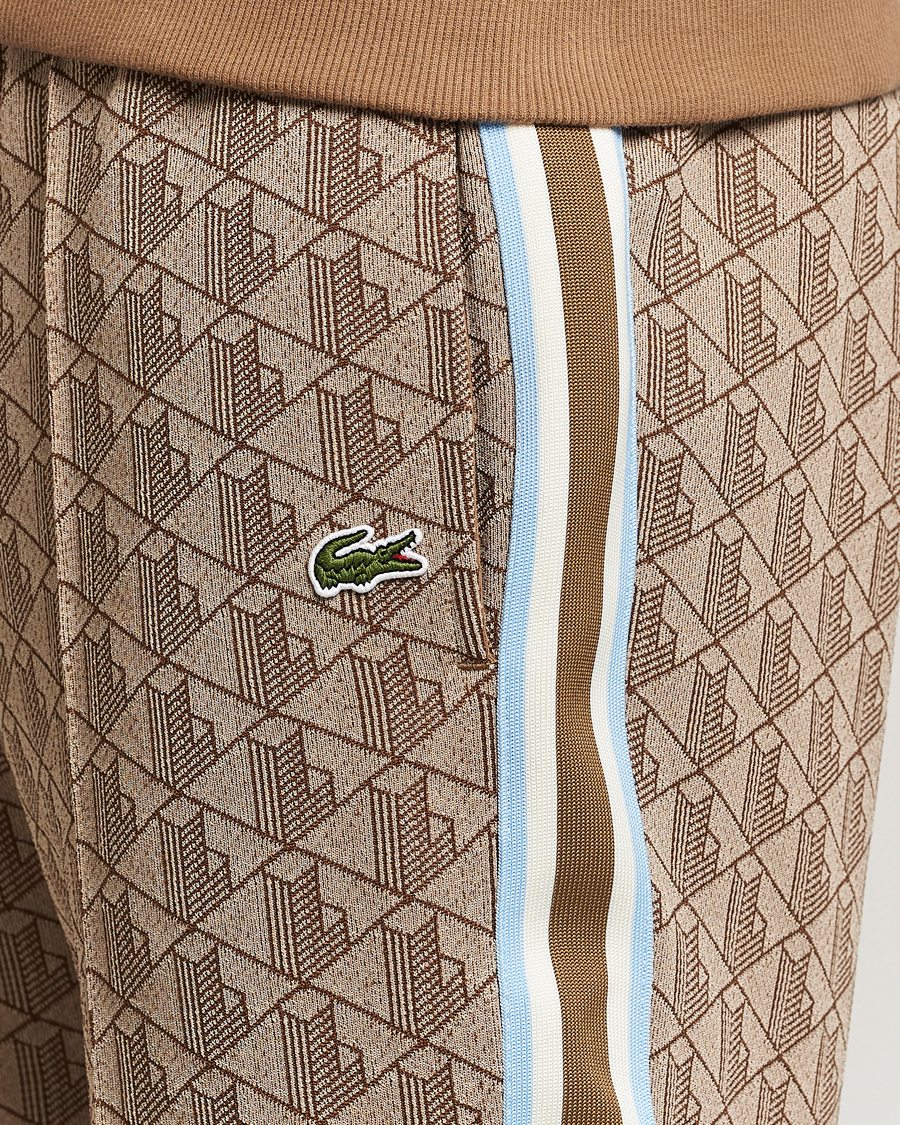 Homme | Pantalons | Lacoste | Monogram Tracksuit Pants Croissant/Cookie