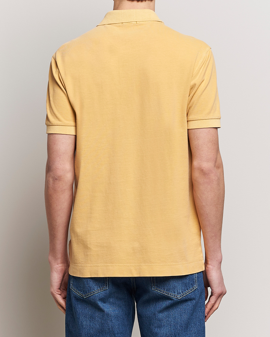 Homme | Polos | Lacoste | Classic Fit Natural Dyed Tonal Polo Golden Haze