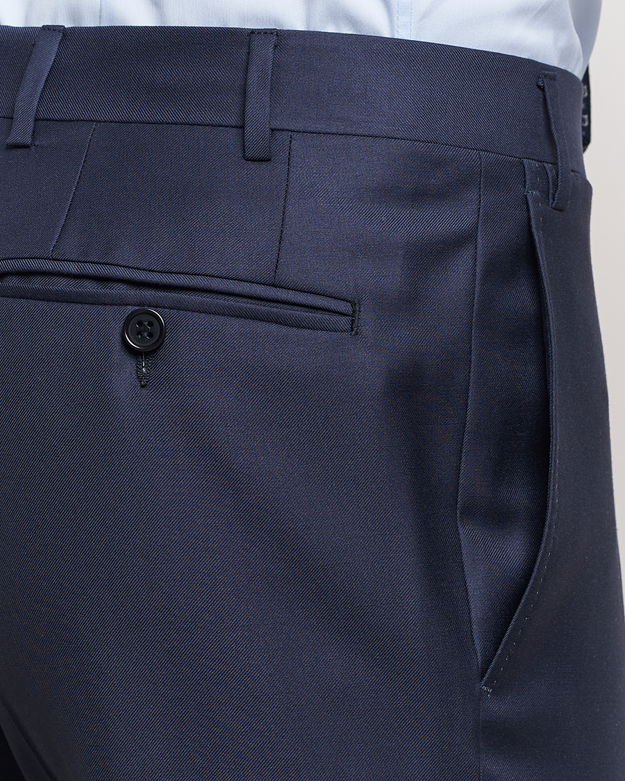 Homme | Costumes | Canali | Capri Super 130s Wool Suit Navy
