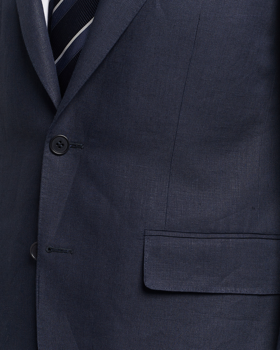 Homme | Costumes | Canali | Capri Linen Suit Navy