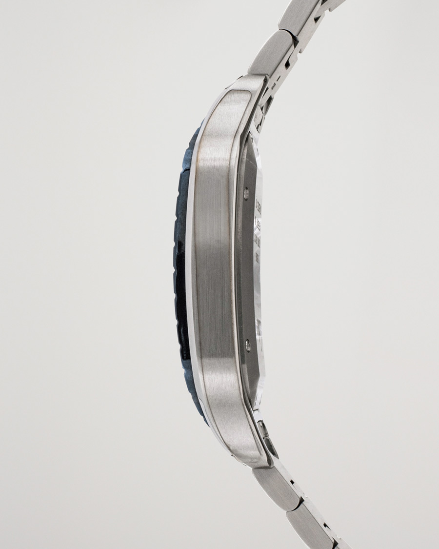 Homme | Cartier Pre-Owned Santos De Cartier Steel WSSA0048 Silver | Cartier Pre-Owned | Santos De Cartier Steel WSSA0048 Silver