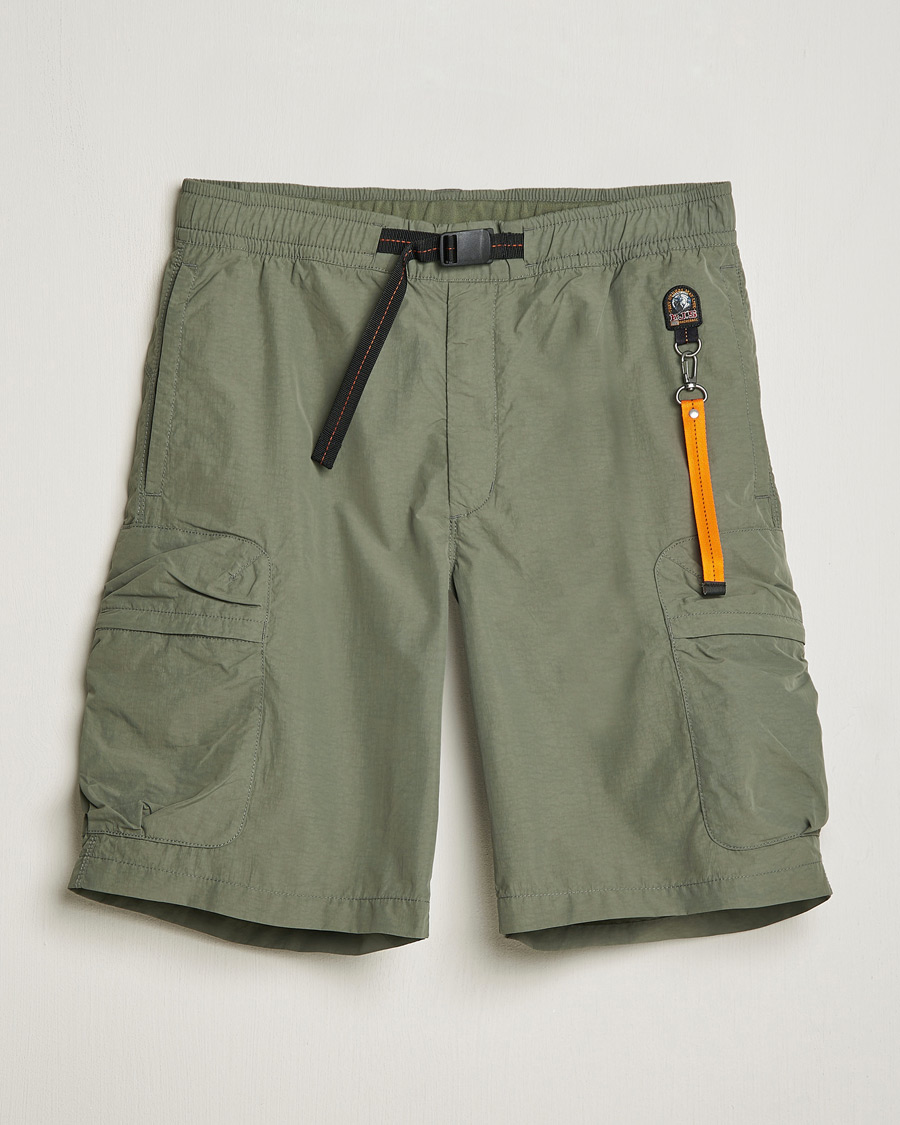 Homme | Shorts | Parajumpers | Walton Vintage Nylon Shorts Thyme Green