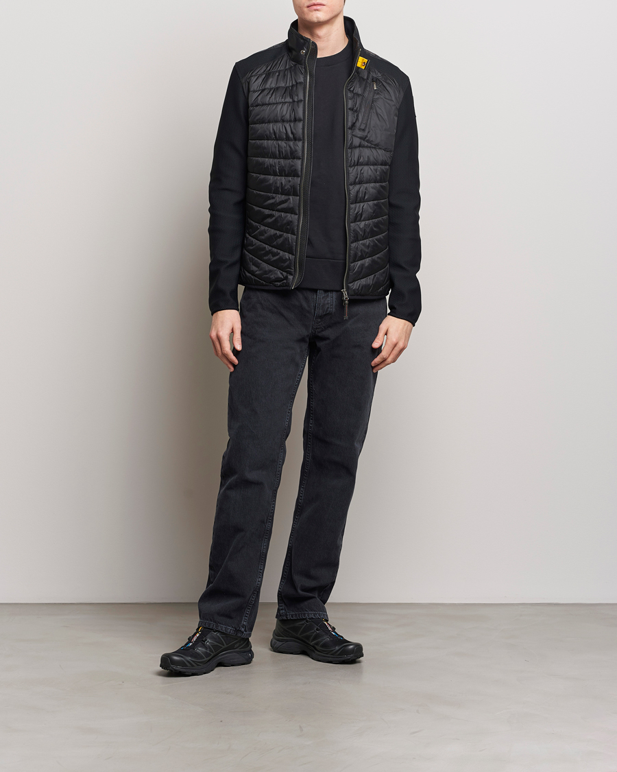 Heren | Jassen | Parajumpers | Jayden Mesh Hybrid Jacket Black