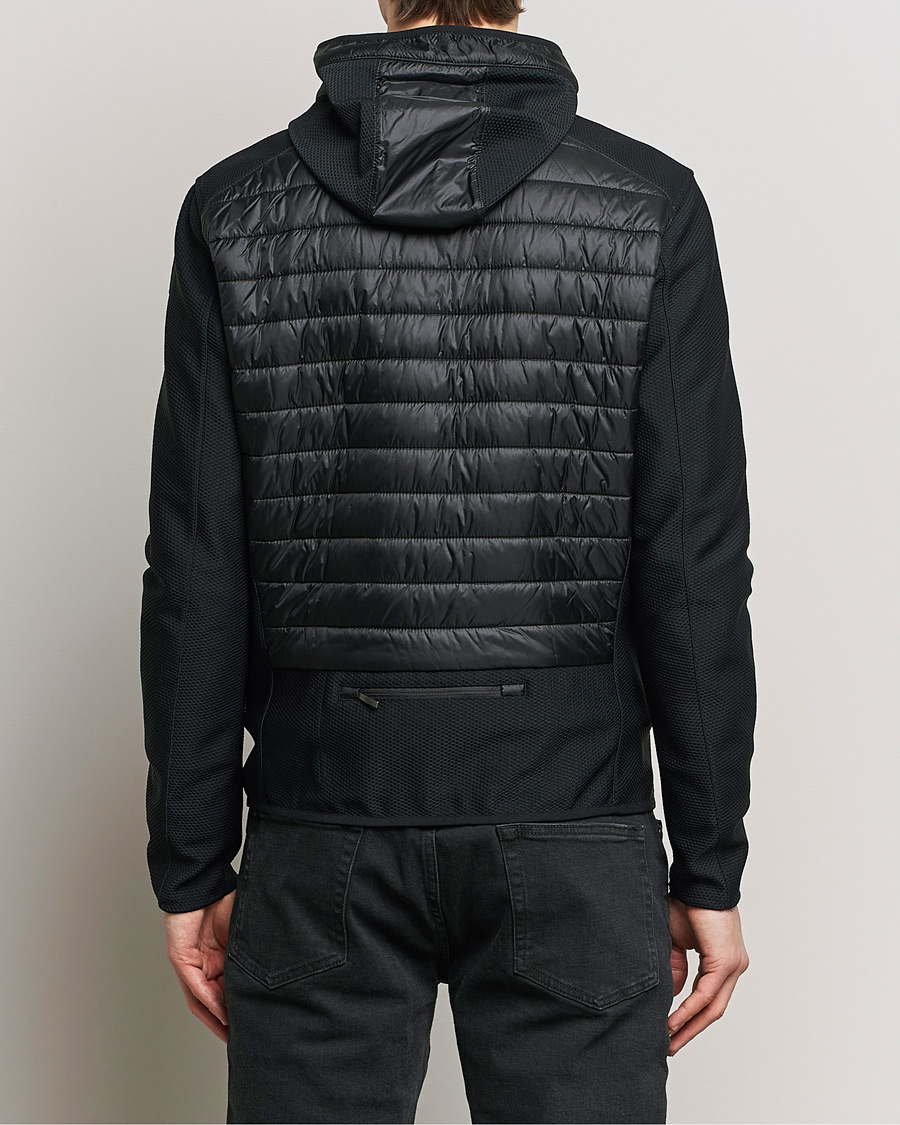 Heren | Jassen | Parajumpers | Nolan Mesh Hooded Hybrid Black