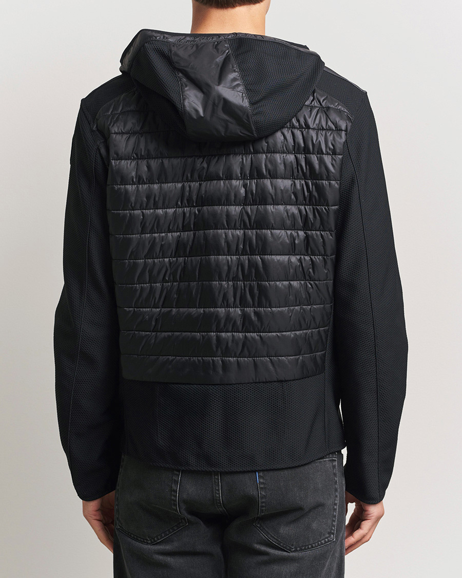 Homme | Manteaux Et Vestes | Parajumpers | Nolan Mesh Hooded Hybrid Black