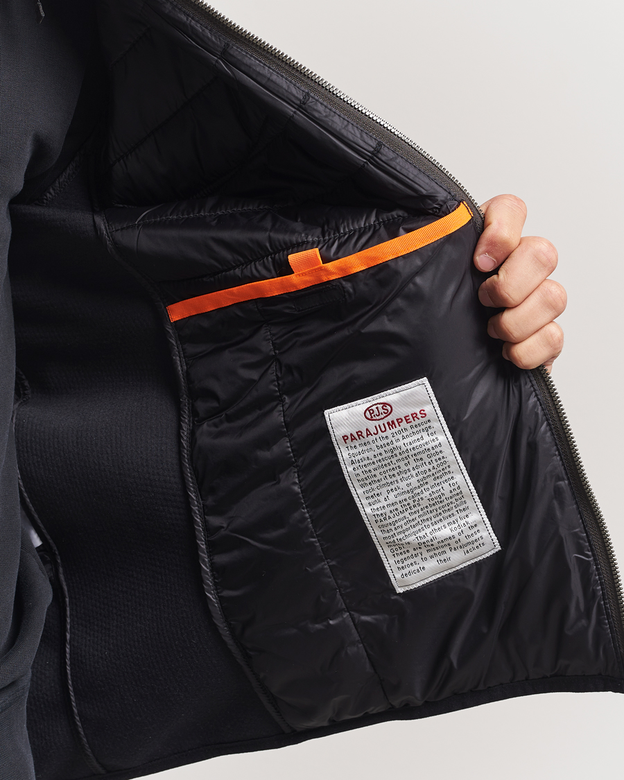 Homme | Manteaux Et Vestes | Parajumpers | Nolan Mesh Hooded Hybrid Black