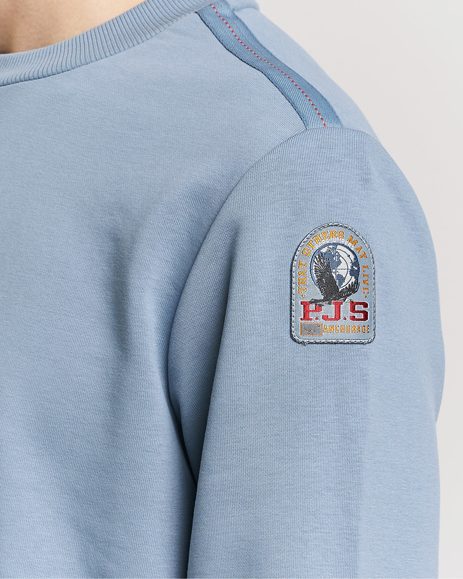 Heren | Truien | Parajumpers | K2 Super Easy Crew Neck Sweatshirt Blue Stone