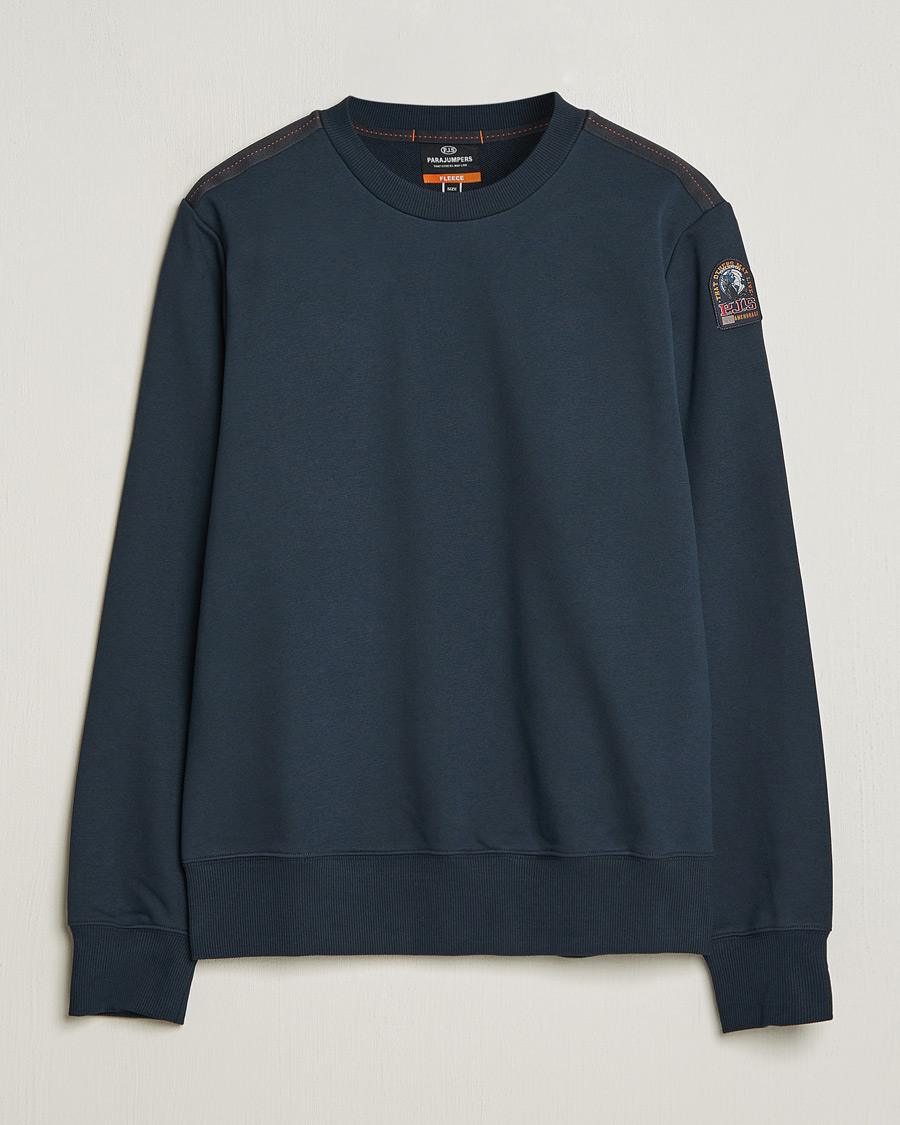 Heren | Truien | Parajumpers | K2 Super Easy Crew Neck Sweatshirt Blue Navy