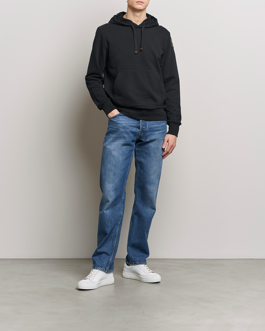 Heren | Truien | Parajumpers | Everest Super Easy Hoodie Black