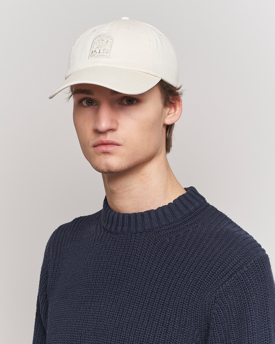 Homme | Parajumpers Ardine Logo Cap Moonbeam | Parajumpers | Ardine Logo Cap Moonbeam