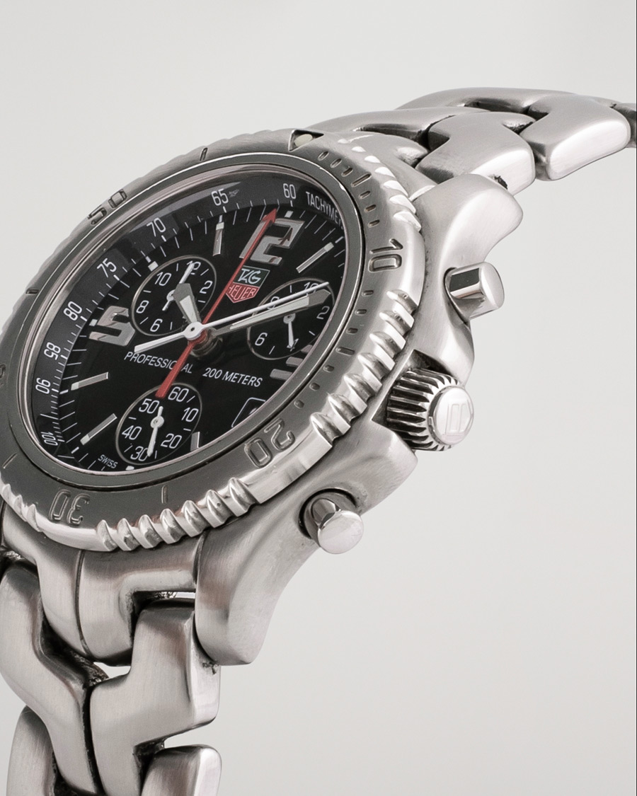 Homme | Tag Heuer Pre-Owned Link Quartz CT1111 Silver | Tag Heuer Pre-Owned | Link Quartz CT1111 Silver
