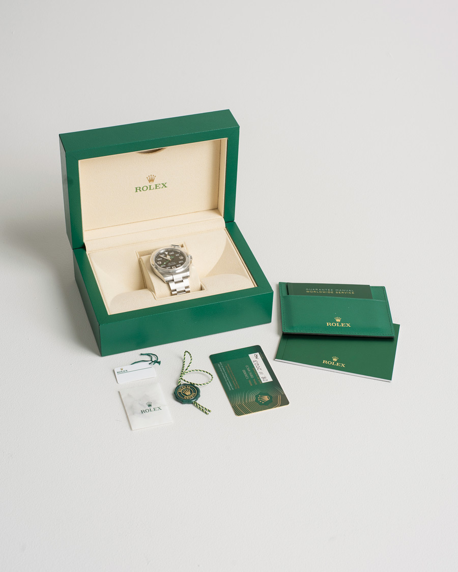 Homme | Rolex Pre-Owned Air King 126900 Silver | Rolex Pre-Owned | Air King 126900 Silver