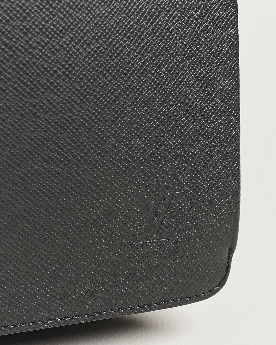 Heren | Louis Vuitton Pre-Owned Robusto Briefcase Black | Louis Vuitton Pre-Owned | Robusto Briefcase Black
