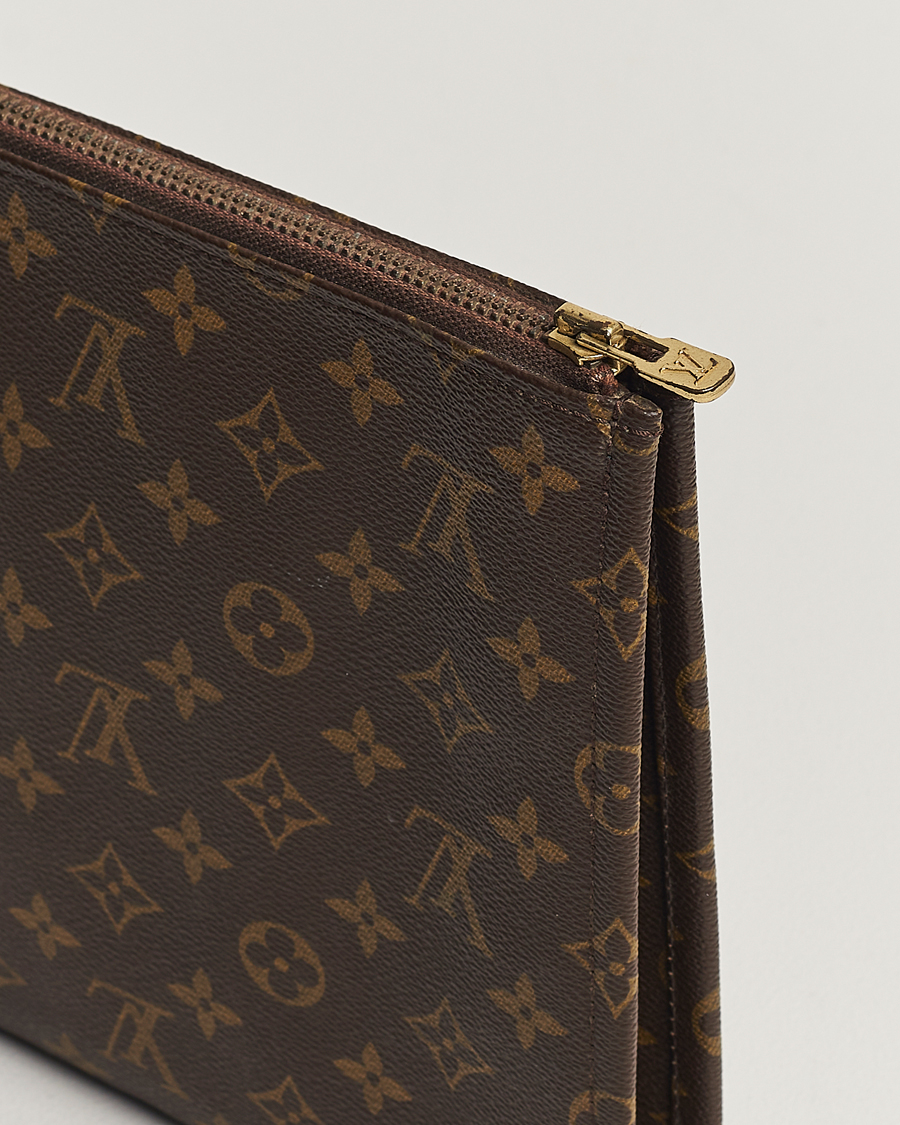 Heren | Louis Vuitton Pre-Owned Posh Documan Document Bag Monogram | Louis Vuitton Pre-Owned | Posh Documan Document Bag Monogram