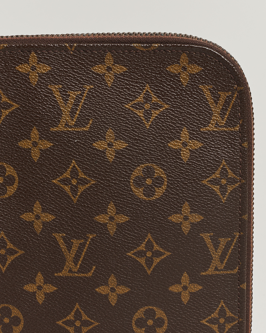 Heren | Louis Vuitton Pre-Owned Posh Documan Document Bag Monogram | Louis Vuitton Pre-Owned | Posh Documan Document Bag Monogram