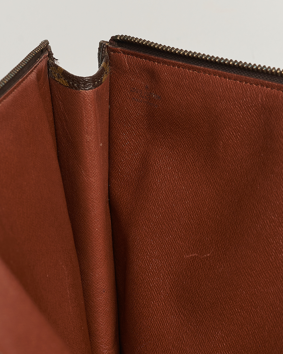 Heren | Louis Vuitton Pre-Owned Posh Documan Document Bag Monogram | Louis Vuitton Pre-Owned | Posh Documan Document Bag Monogram