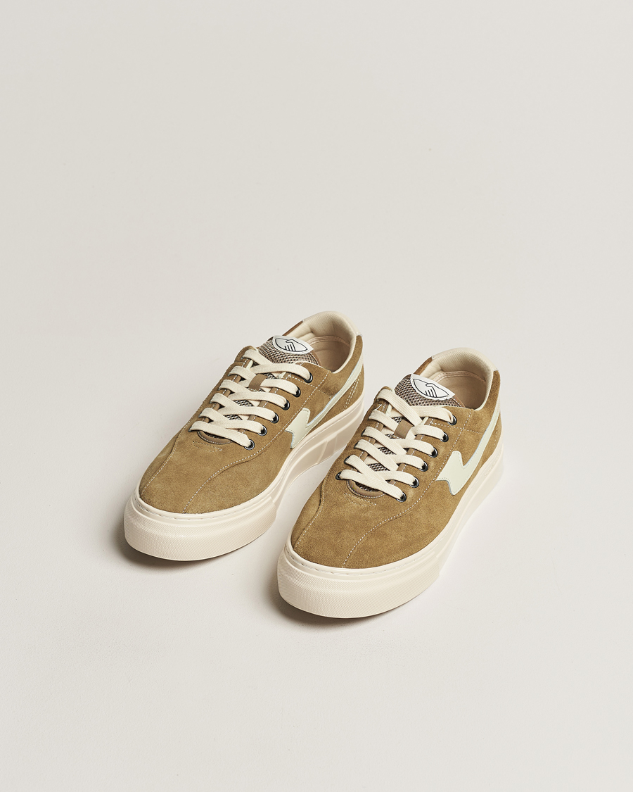 Homme | Stepney Workers Club Dellow S-Strike Suede Sneaker Desert/Ecru | Stepney Workers Club | Dellow S-Strike Suede Sneaker Desert/Ecru