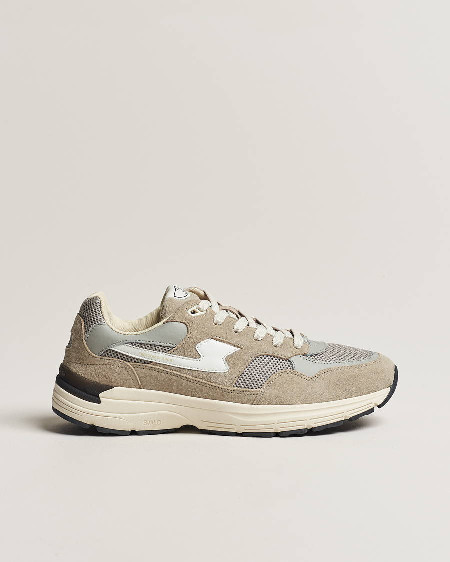 Homme | Stepney Workers Club Amiel S-Strike Suede Sneaker Lt Grey | Stepney Workers Club | Amiel S-Strike Suede Sneaker Lt Grey