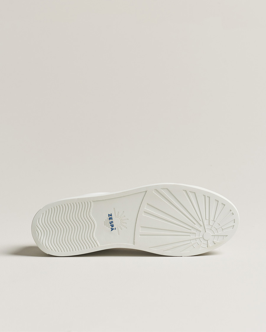 Heren | Zespà ZSP4 Nappa Leather Sneakers White | Zespà | ZSP4 Nappa Leather Sneakers White