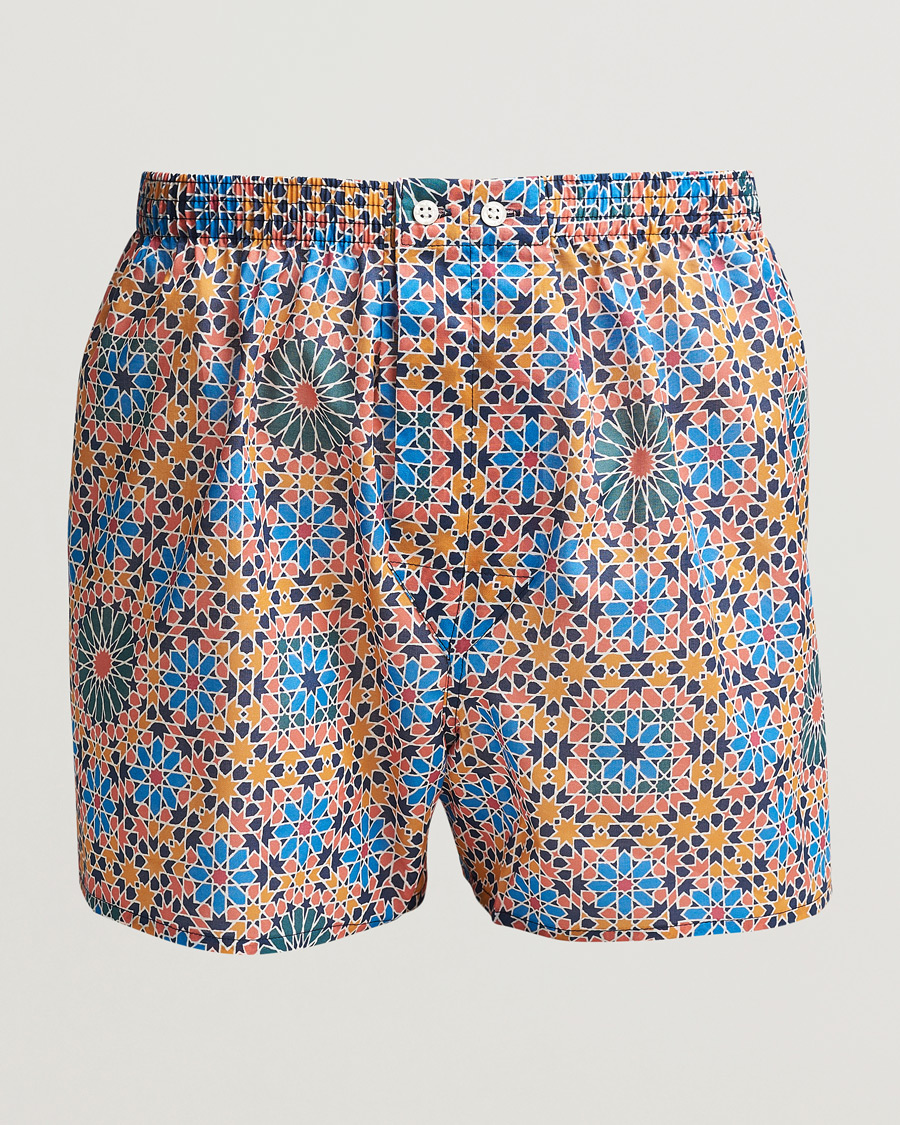 Heren | Ondergoed | Derek Rose | Classic Fit Woven Cotton Boxer Shorts Multi