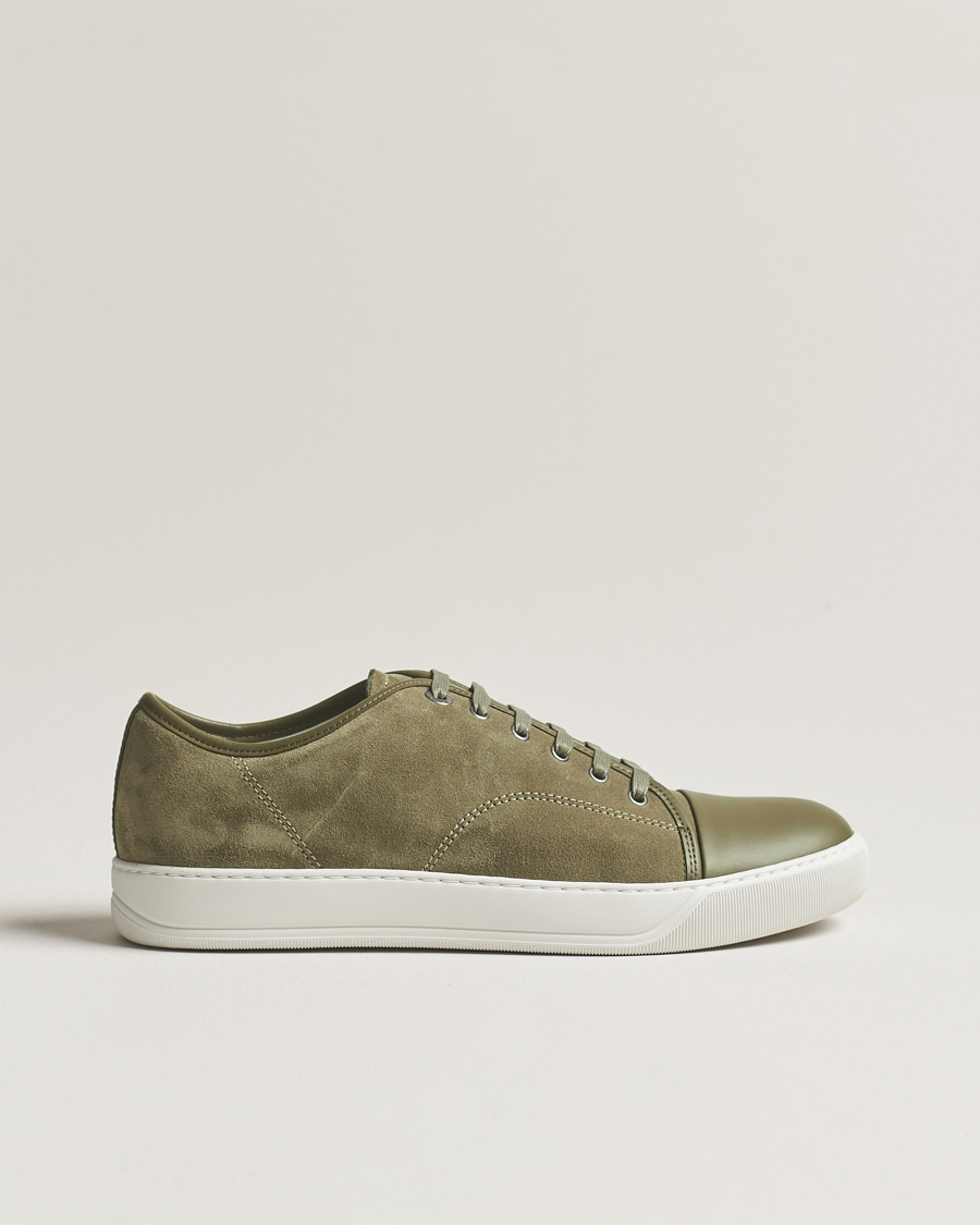 Heren | Lanvin Nappa Cap Toe Sneaker Solitary | Lanvin | Nappa Cap Toe Sneaker Solitary