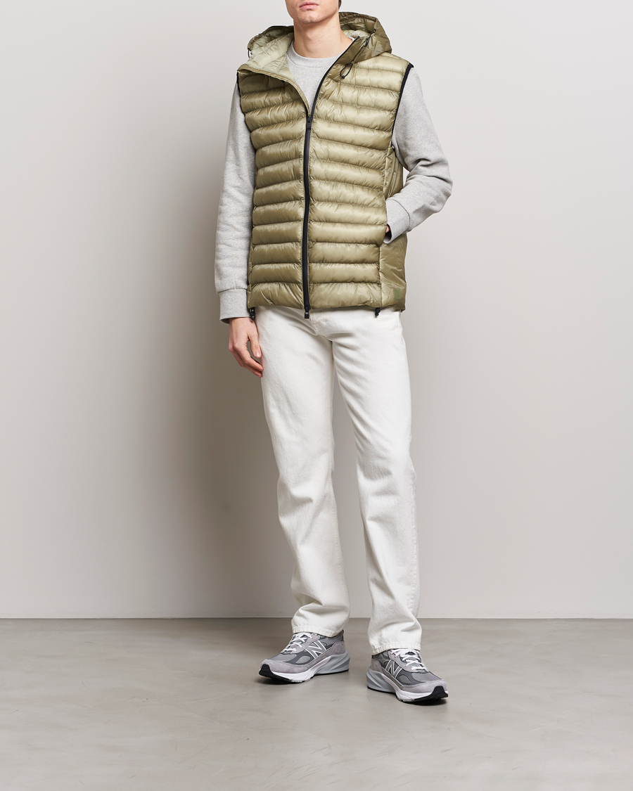 Homme | Manteaux Et Vestes | RAINS | Kaunas Hybrid Hooded Vest Earth