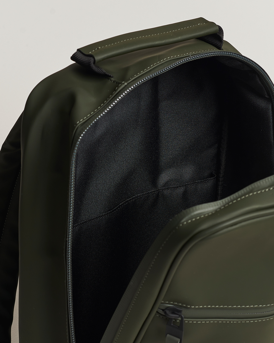 Homme | RAINS Book Backpack Green | RAINS | Book Backpack Green