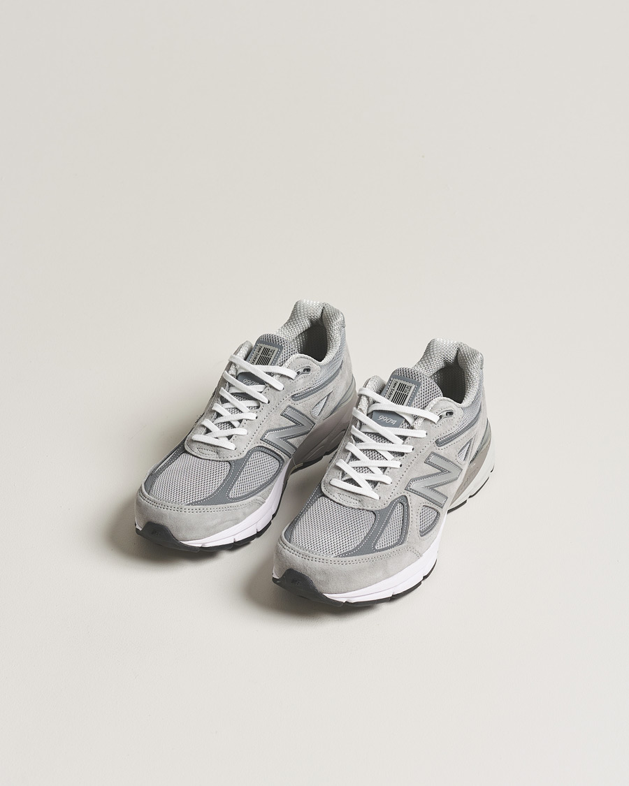 Heren | Sneakers | New Balance Made In US & UK | New Balance Made in USA 990v4 Sneakers Grey