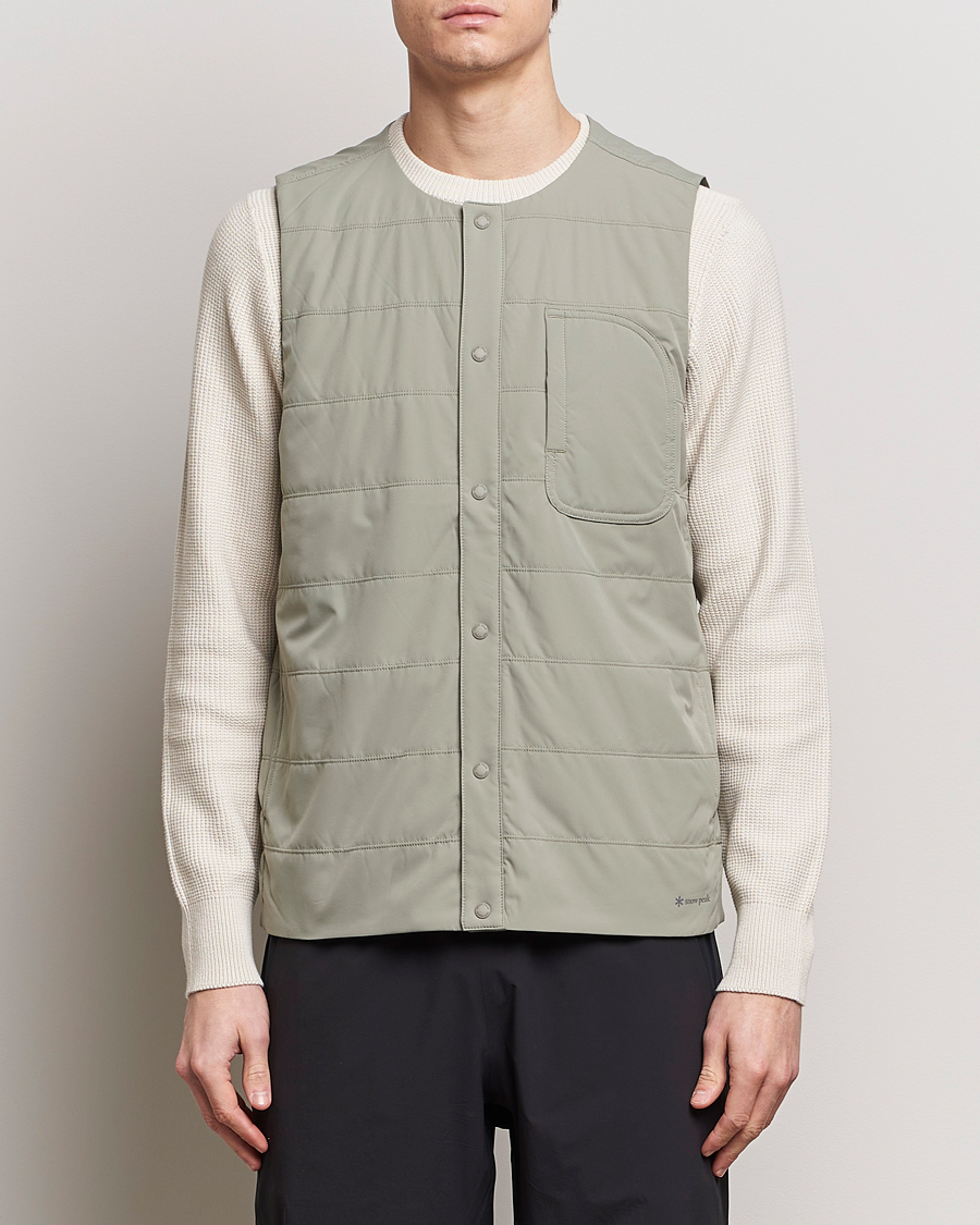 Homme | Manteaux Et Vestes | Snow Peak | Flexible Insulated Vest Beige