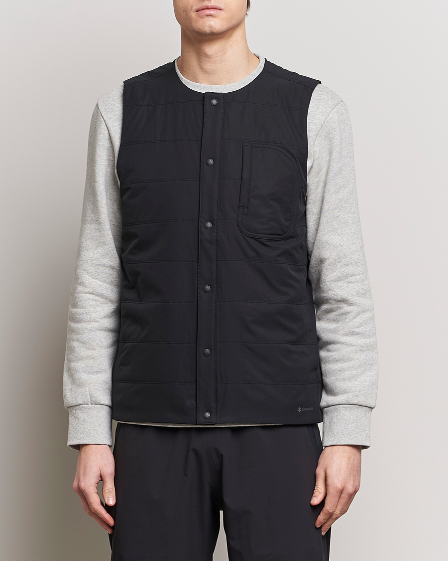 Homme | Manteaux Et Vestes | Snow Peak | Flexible Insulated Vest Black
