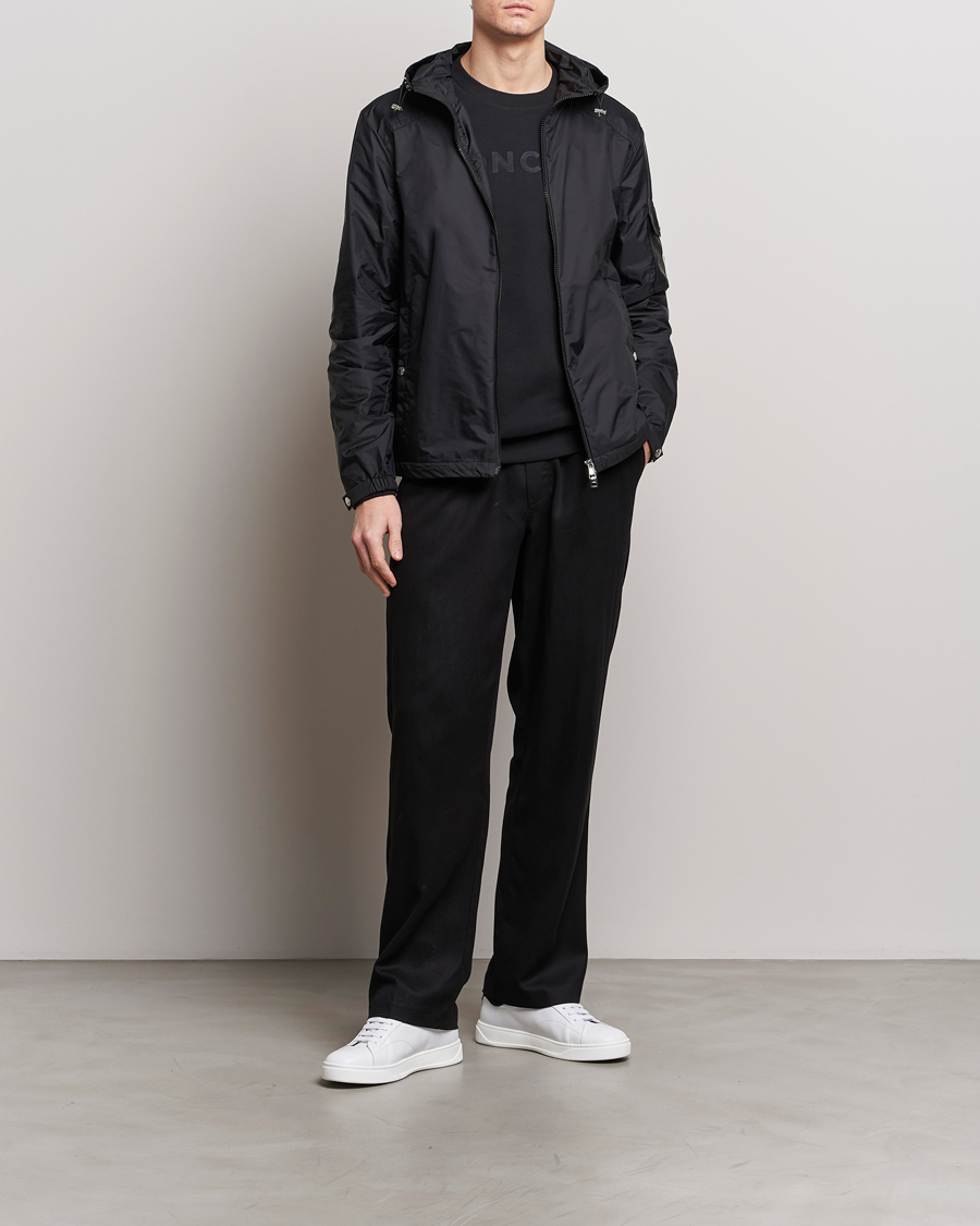 Homme | Manteaux Et Vestes | Moncler | Etiache Hooded Bomber Jacket Black