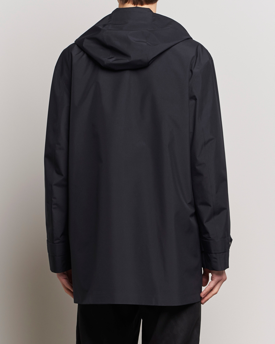 Heren | Jassen | Moncler | Mongioia Technical Rain Coat Navy