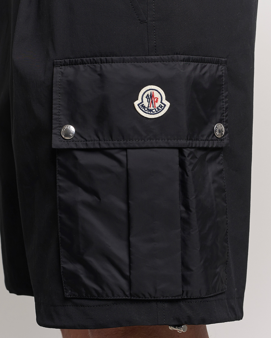 Homme | Shorts | Moncler | Cotton Cargo Shorts Black