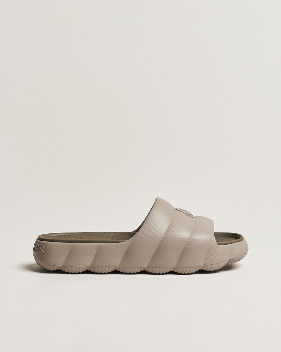 Homme | Moncler Lilo Slides Beige | Moncler | Lilo Slides Beige