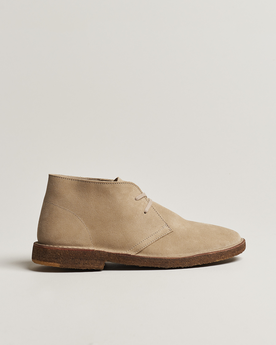 Heren | Laarzen | Astorflex | Montflex Chukka Boots Stone Suede