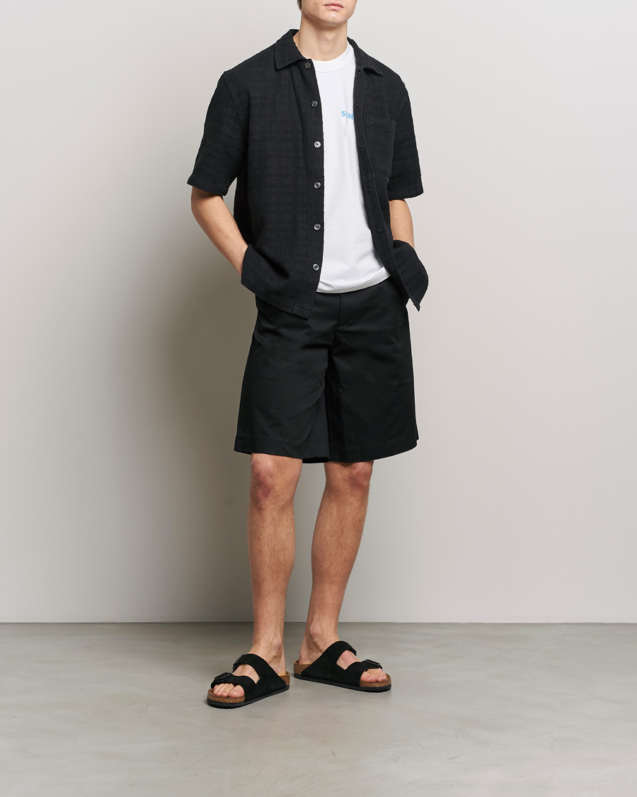 Heren | Overhemden | Sunflower | Spacey Shirt Black