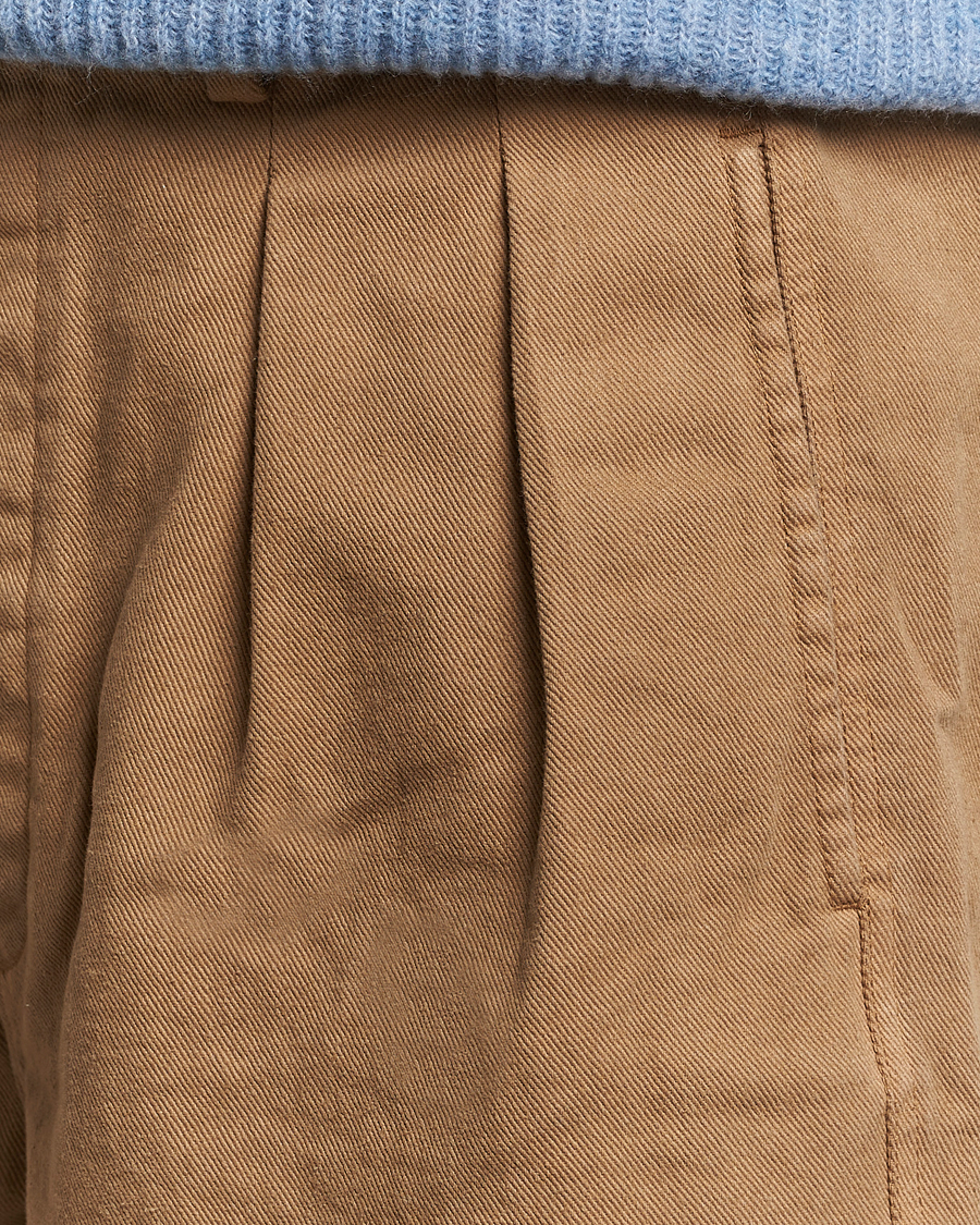 Homme | Shorts | Sunflower | Pleated Shorts Khaki