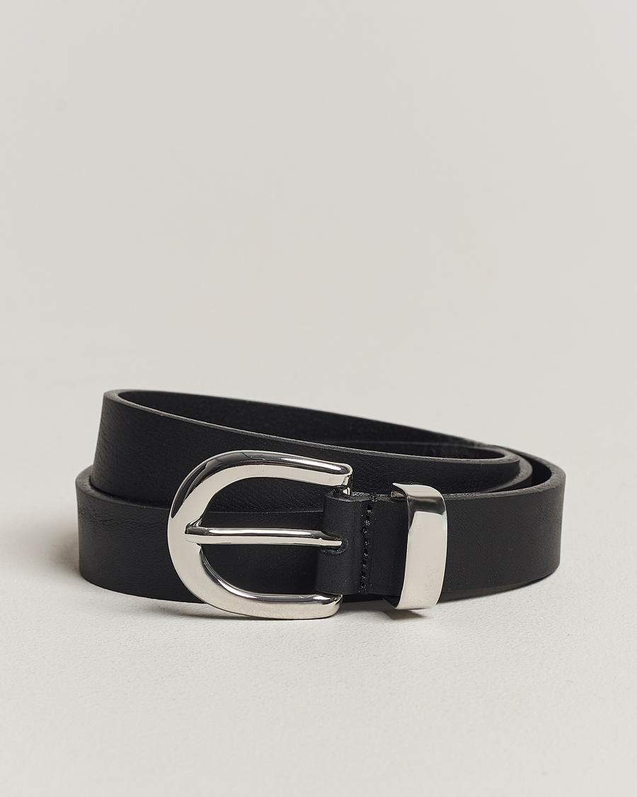 Heren | Sunflower Simple Belt 2,5 cm Black | Sunflower | Simple Belt 2,5 cm Black