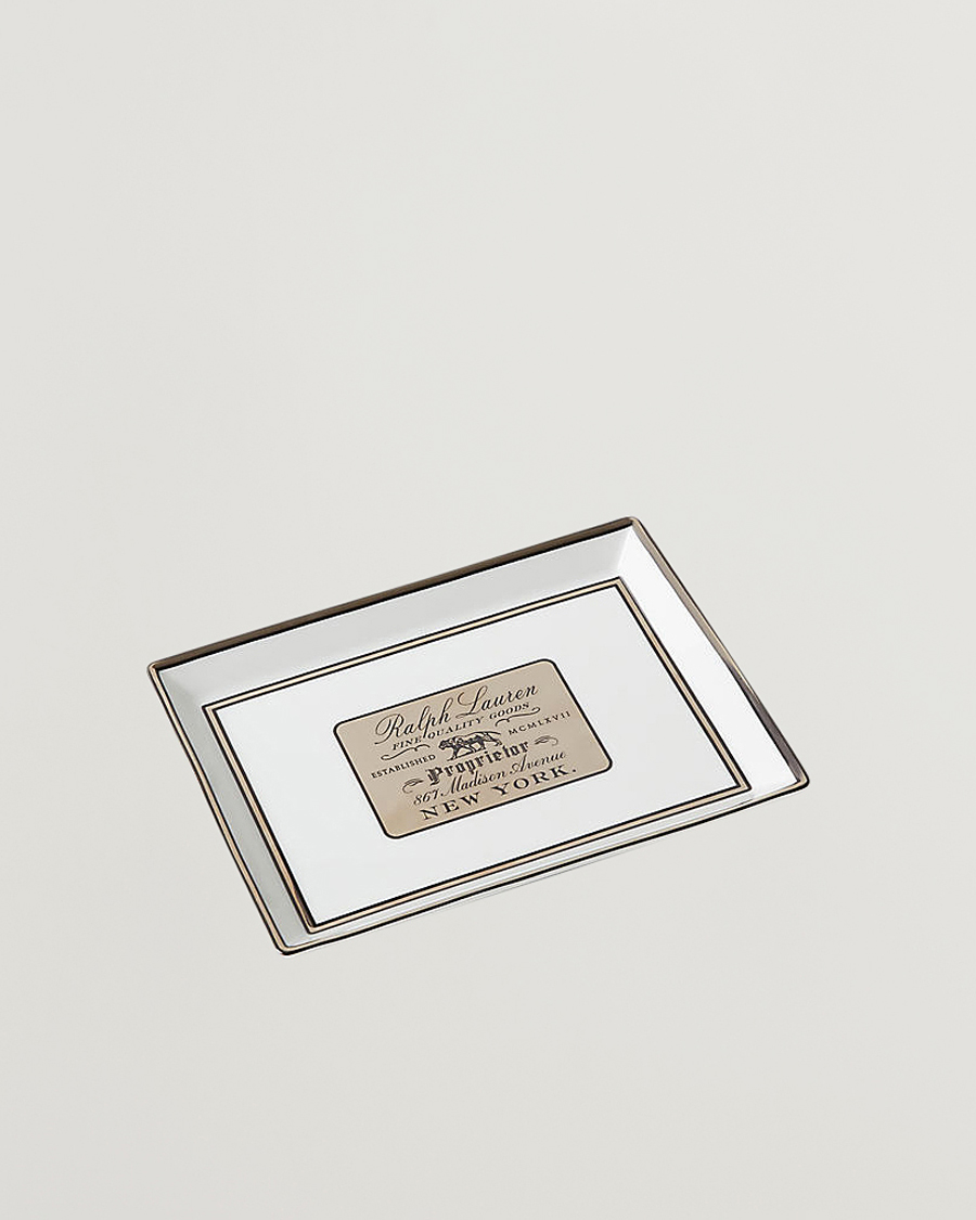 Homme | Pour La Maison | Ralph Lauren Home | Wincott Change Tray White