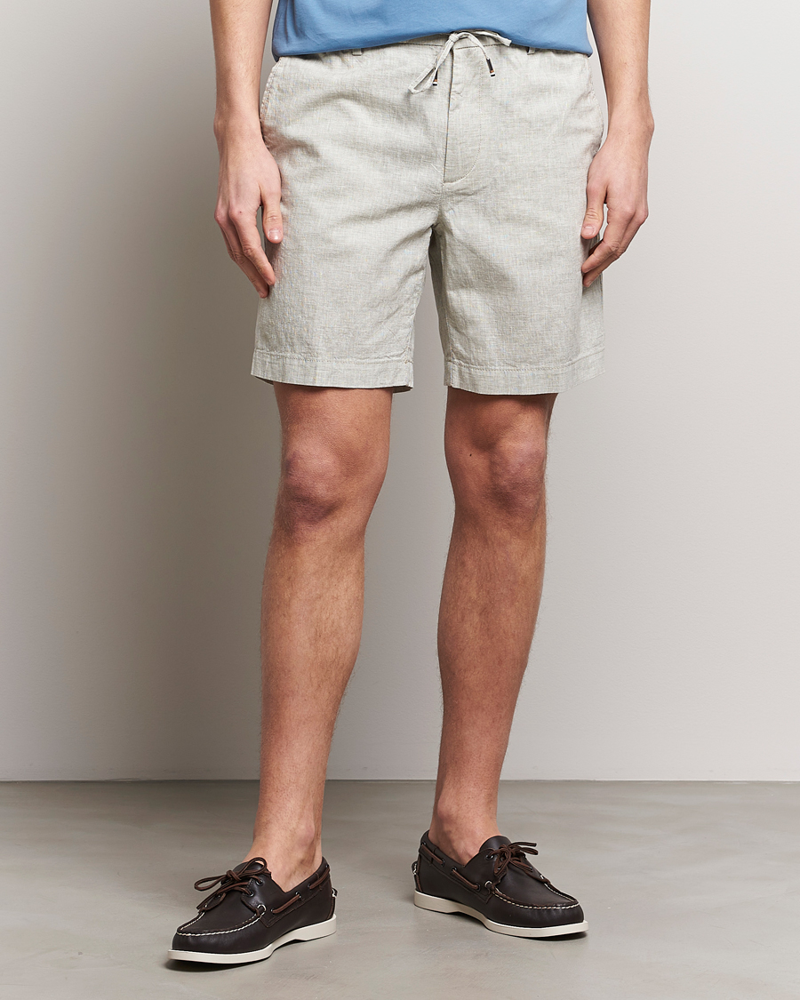 Homme | Shorts | BOSS BLACK | Kane Drawstring Shorts Open Green