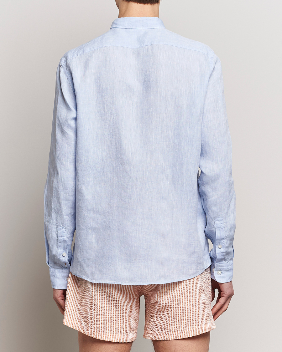 Homme | Chemises | BOSS BLACK | Liam Linen Shirt Light Blue