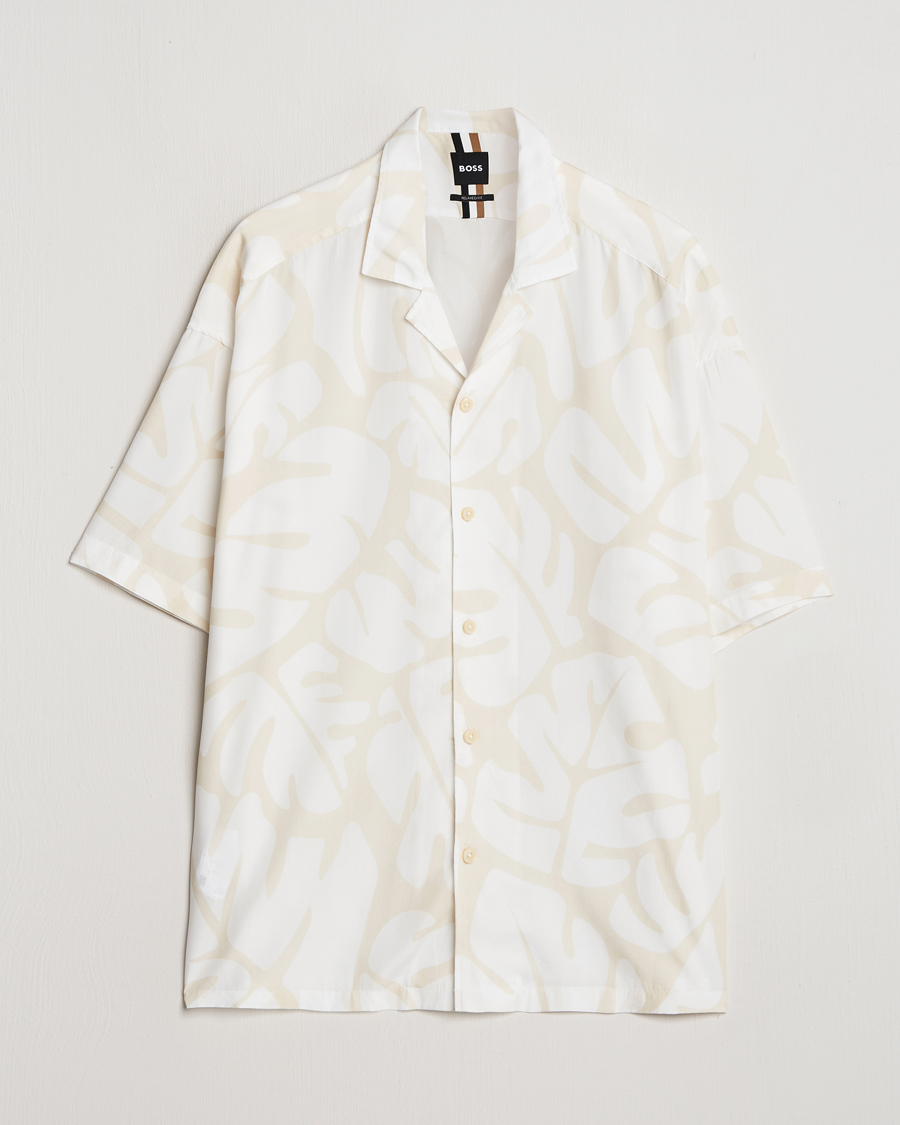 Homme | Chemises | BOSS BLACK | Drew Short Sleeve Shirt Open White